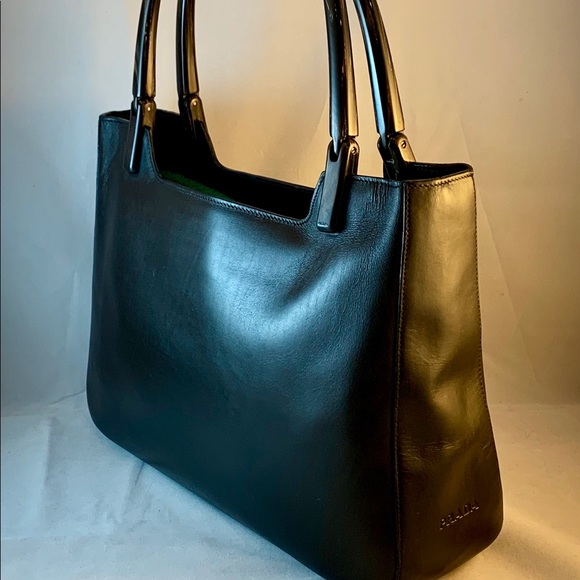PRADA Black Leather Bag - Picture 3 of 8